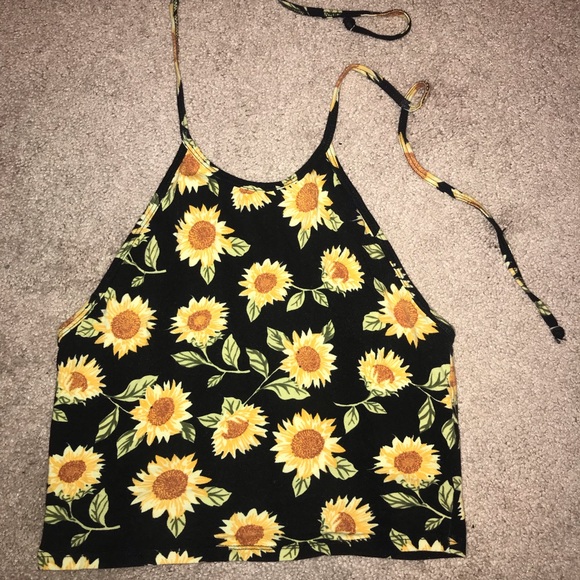 brandy sunflower halter - Picture 1 of 2